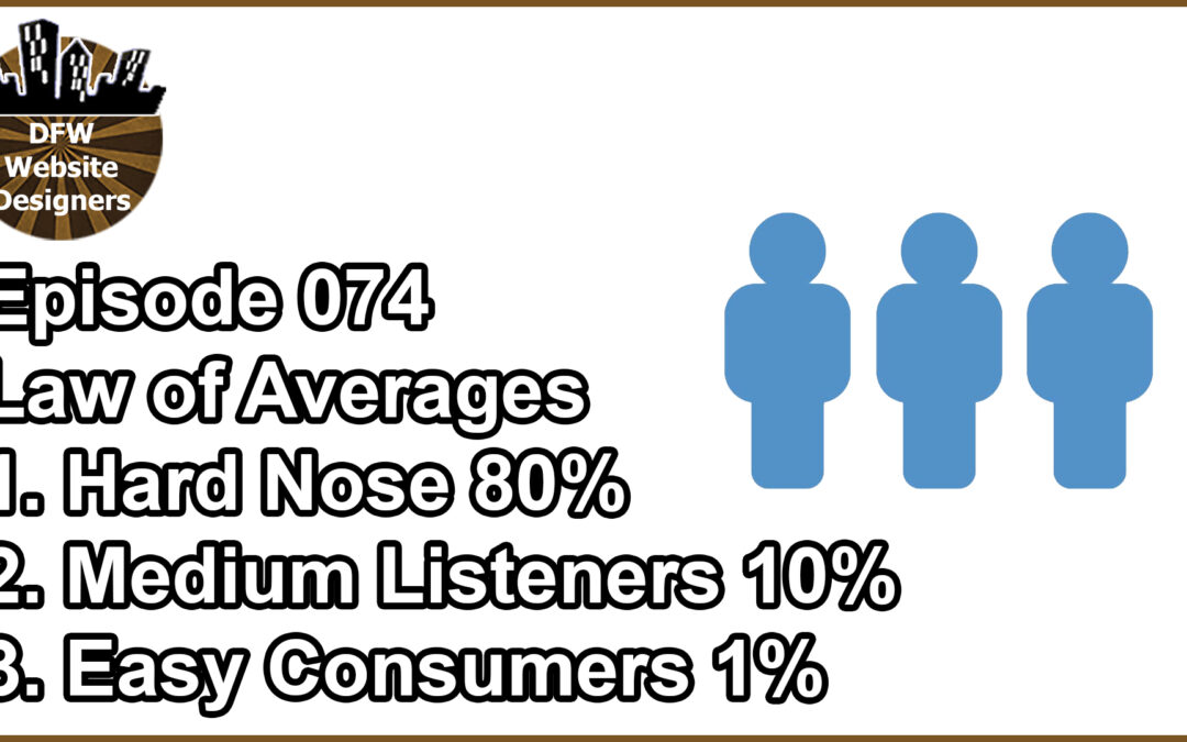 Episode 074: The Law of Averages
