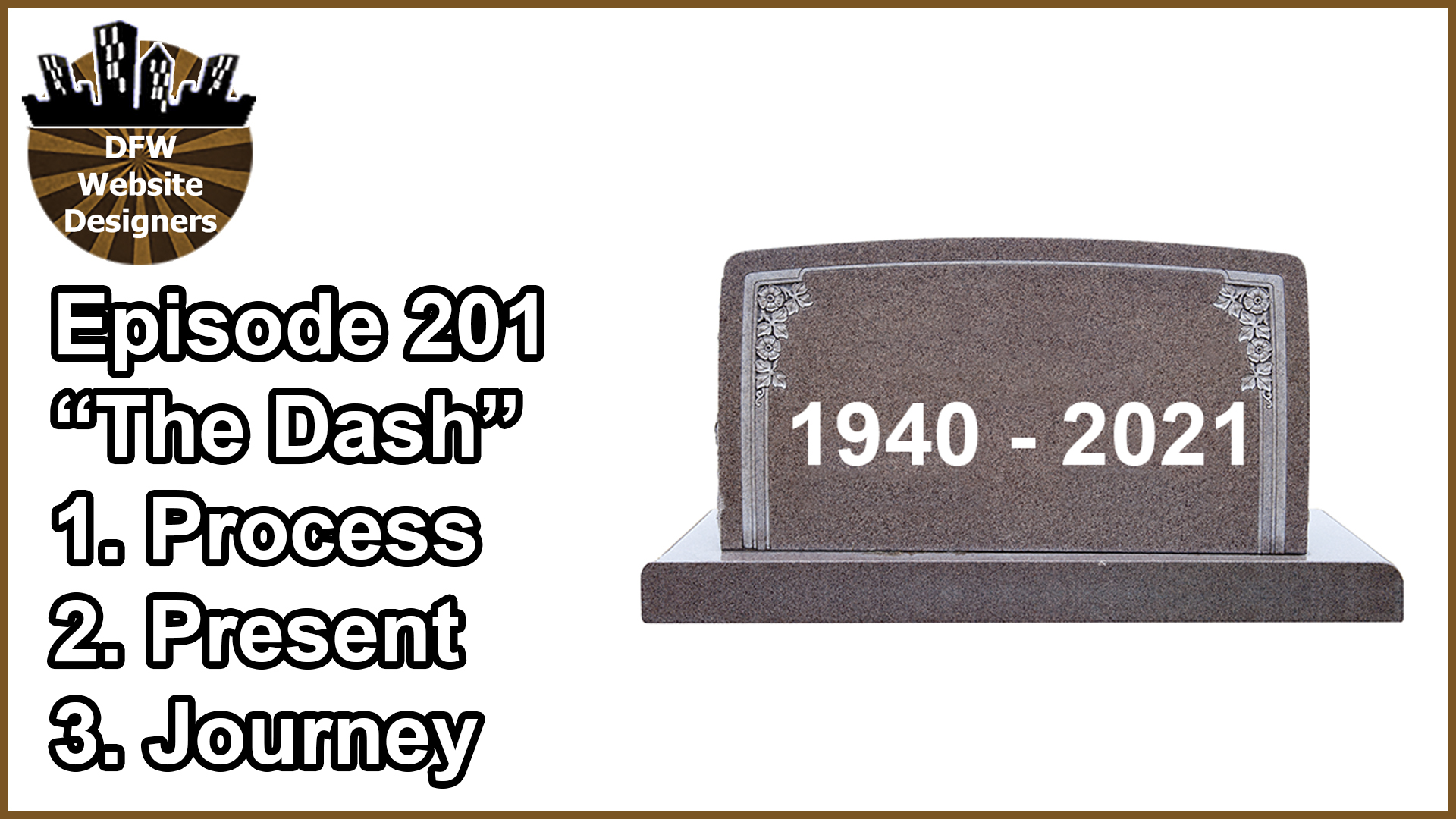 Episode 201 Dash – Process, Present, Journey