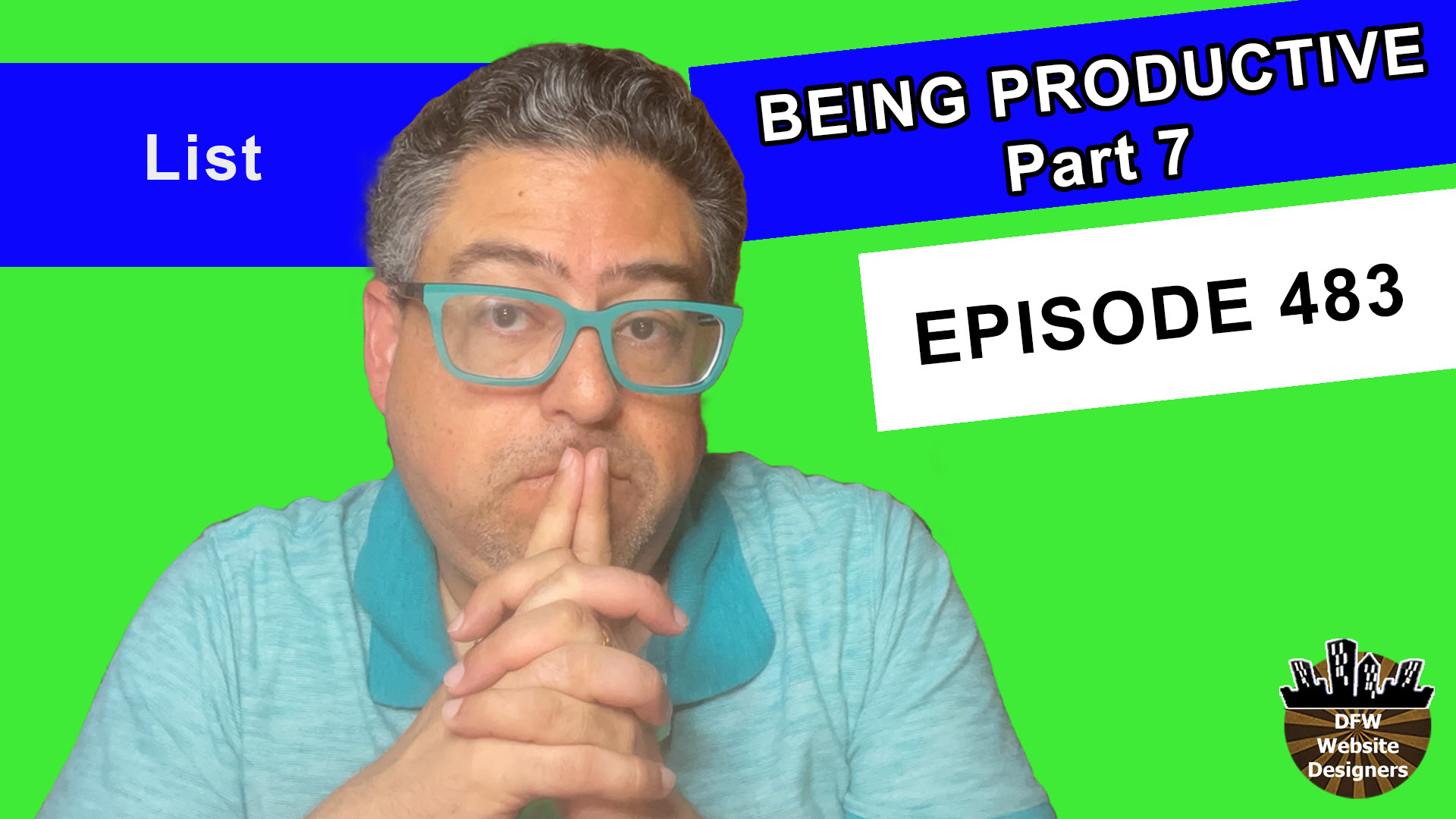 Episode 483 Being Productive Part 7 Lists: Someday Projects, Bucket Lists, Weekly Reviews